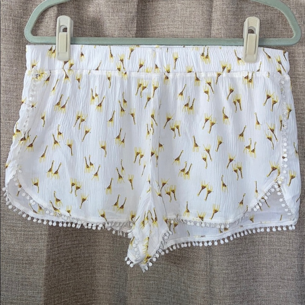 NWOT Old Navy giraffe print pajama shorts 🦒🦒🦒